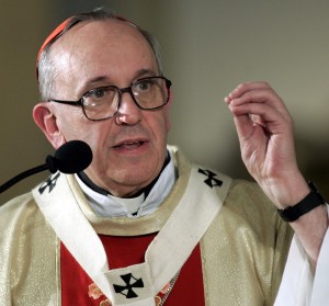 The world's cardinals meeting in conclave elected Cardinal Jorge Mario Bergoglio of Buenos Aires, Argentina, a 76-year-old Jesuit, as pope. He took the name Francis I. He is pictured in a 2005 photo. CNS photo/Enrique Marcarian, Reuters