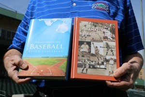 Bryan Steverson has authored two books about baseball, Baseball, A Special Gift from God, and Amazing Baseball Heroes. Photo by Jim Wogan