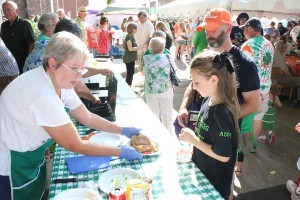 Some 1,300 people attended the eighth annual Irish Fest on the Hill Aug. 8 at Immaculate Conception Parish, where they were welcomed with fellowship, food, entertainment and fun. Photo by Bill Brewer