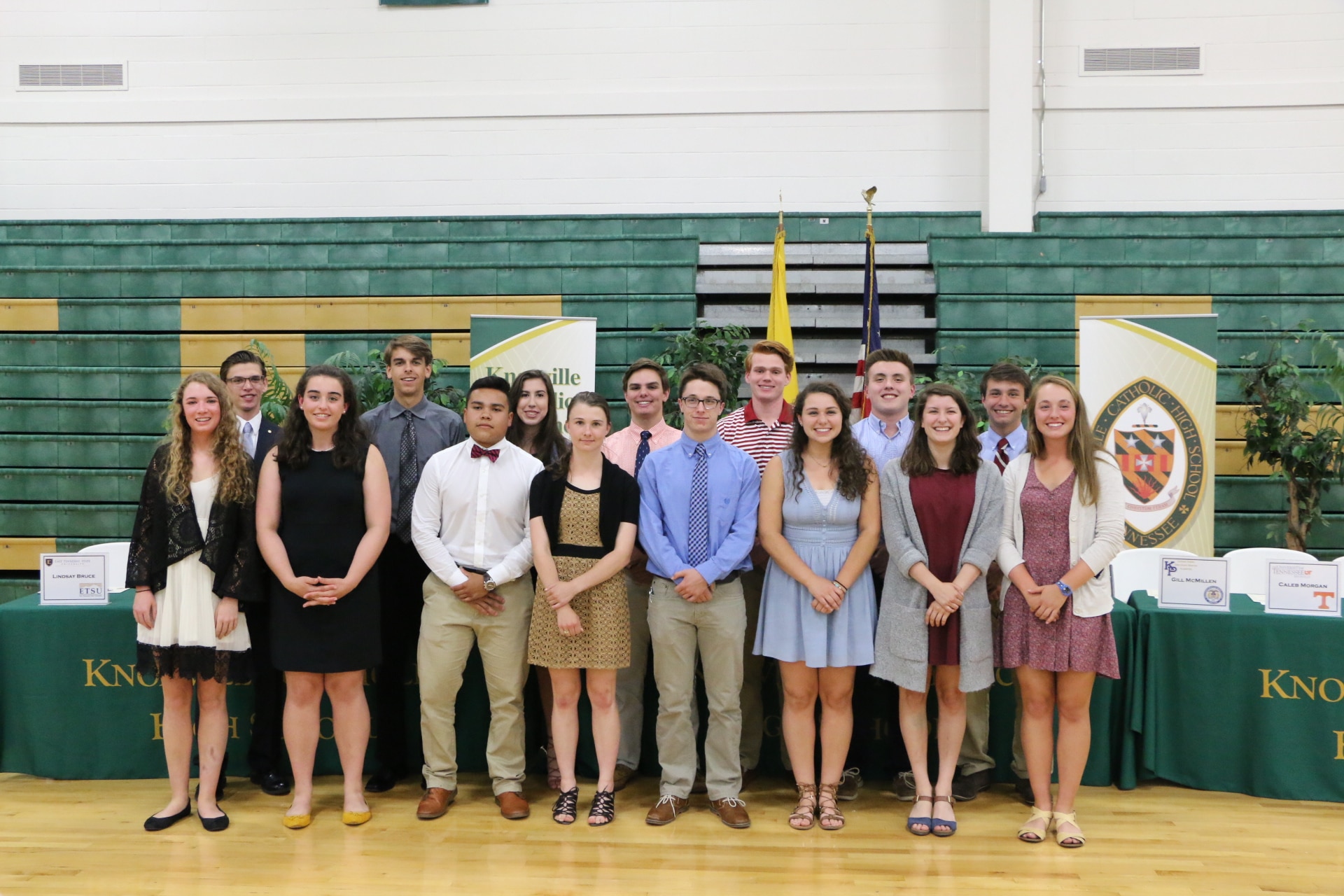 Knoxville Catholic Holds Third Annual Academic Signing Day East 