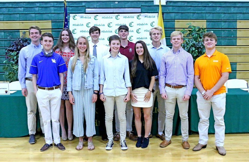Knoxville Catholic High holds Academic Signing Day in May East