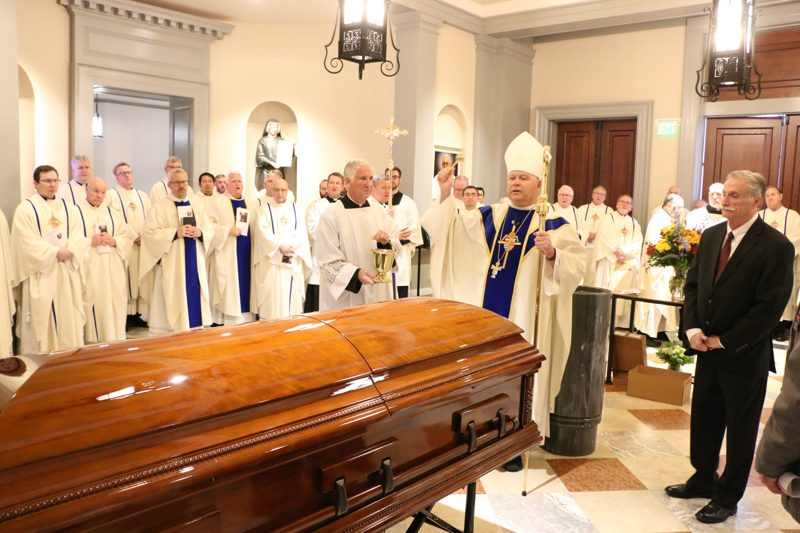 Funeral Mass for Monsignor Bill Gahagan held at cathedral