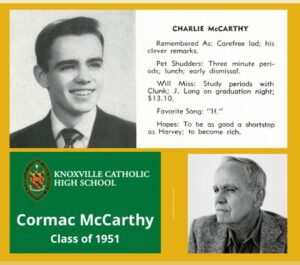 Renowned Knoxville author Cormac McCarthy dies at 89